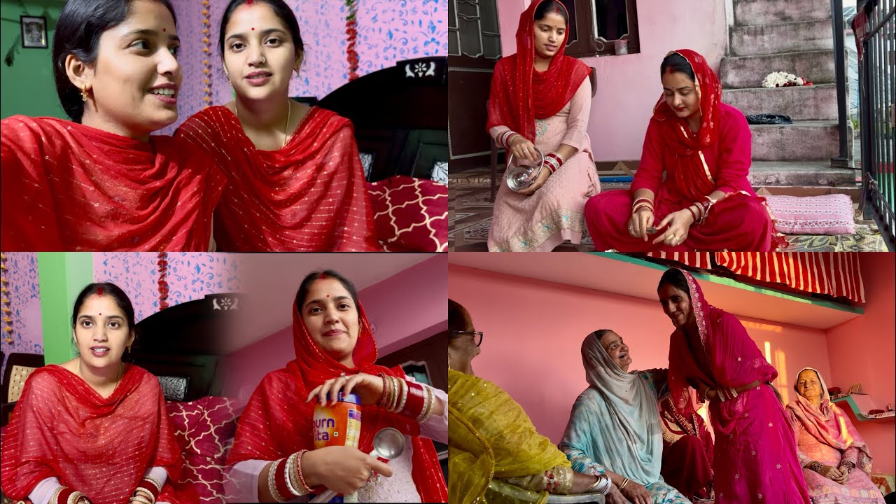 हमारे ससुर जी क्या नौकरी करते हैं 🕵🏻‍♂️#twins #himachal #village 