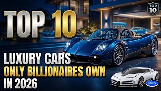 Top 10 Luxury Cars Only Billionaires Own in 2026