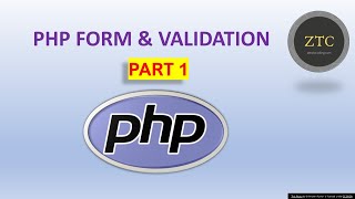 PHP FORM & VALIDATION | zerotocoding