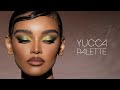 Green Smokey Eye Makeup ft. the YUCCA EYESHADOW PALETTE| Natasha Denona Makeup