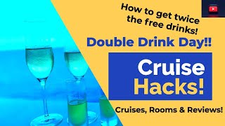 Celebrity Double Drink Day!! | Cruise Hacks | Royal Caribbean | Crown and Anchor | Cruises, Rooms & Reviews Wealth