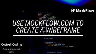 Use Mockflow.com To Create A Wireframe