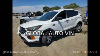 FORD ESCAPE 2018 1FMCU0F77JUB27811
