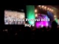 Backstage with bella friday at brvalla 2013