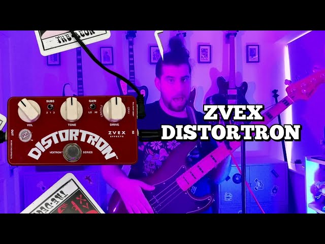 Zvex: Distortron - On Bass | theoandhispedals - YouTube