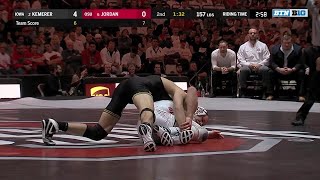 Big Ten Wrestling: 157 LBs - Iowa's Michael Kemerer vs. Ohio State's Micah Jordan Wealth
