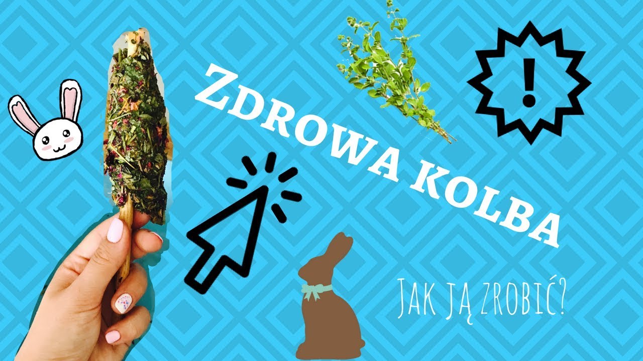Zdrowa kolba - przepis na przysmak dla królika / DIY | CZYTAJ OPIS