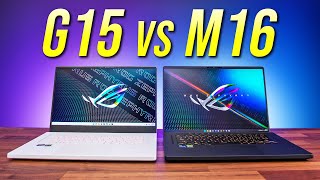 ASUS Zephyrus G15 vs M16 - Intel or AMD in 2022?