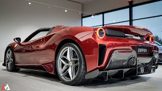 2023 Ferrari 488 Pista Spider - Sound, interior and exterior in detail