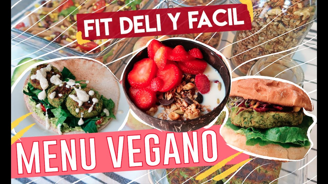 MENÚ VEGANO DELI FIT Y FÁCIL