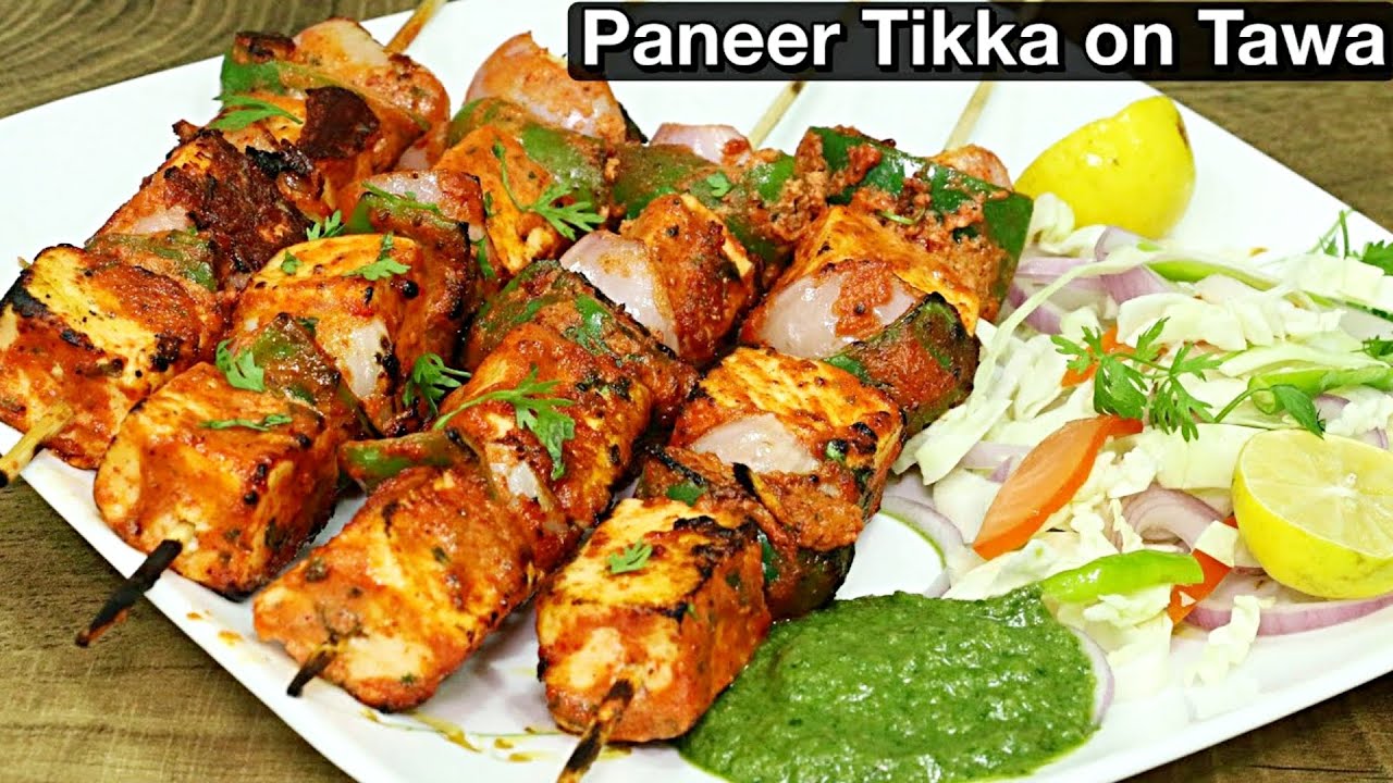 Easiest Way To Make Paneer Tikka At Home - 100% Restaurant Style Paneer Tikka | Kanak