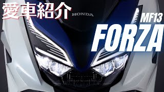 【沖縄モトブログ】MF13 フォルツァって快適すぎる！　愛車紹介　足付きは！？