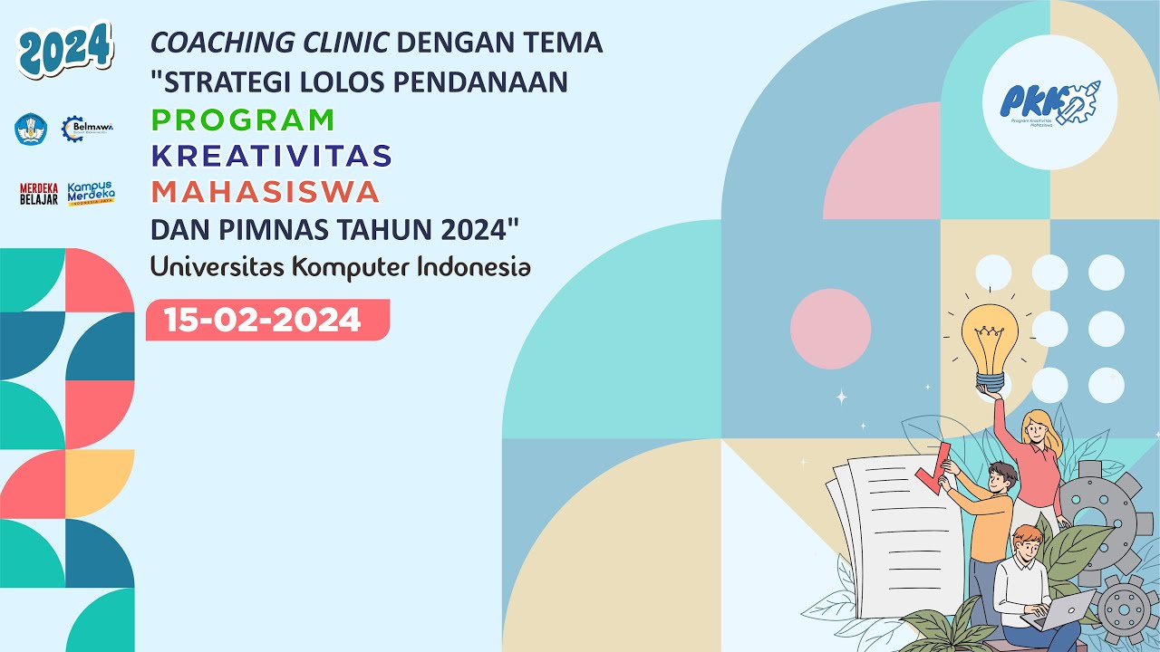 Coaching Clinic Strategi Lolos Pendanaan Program Kreativitas Mahasiswa ...