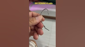 Lưỡi câu cá lóc sông hồng điện siêu nhạy, #shorts