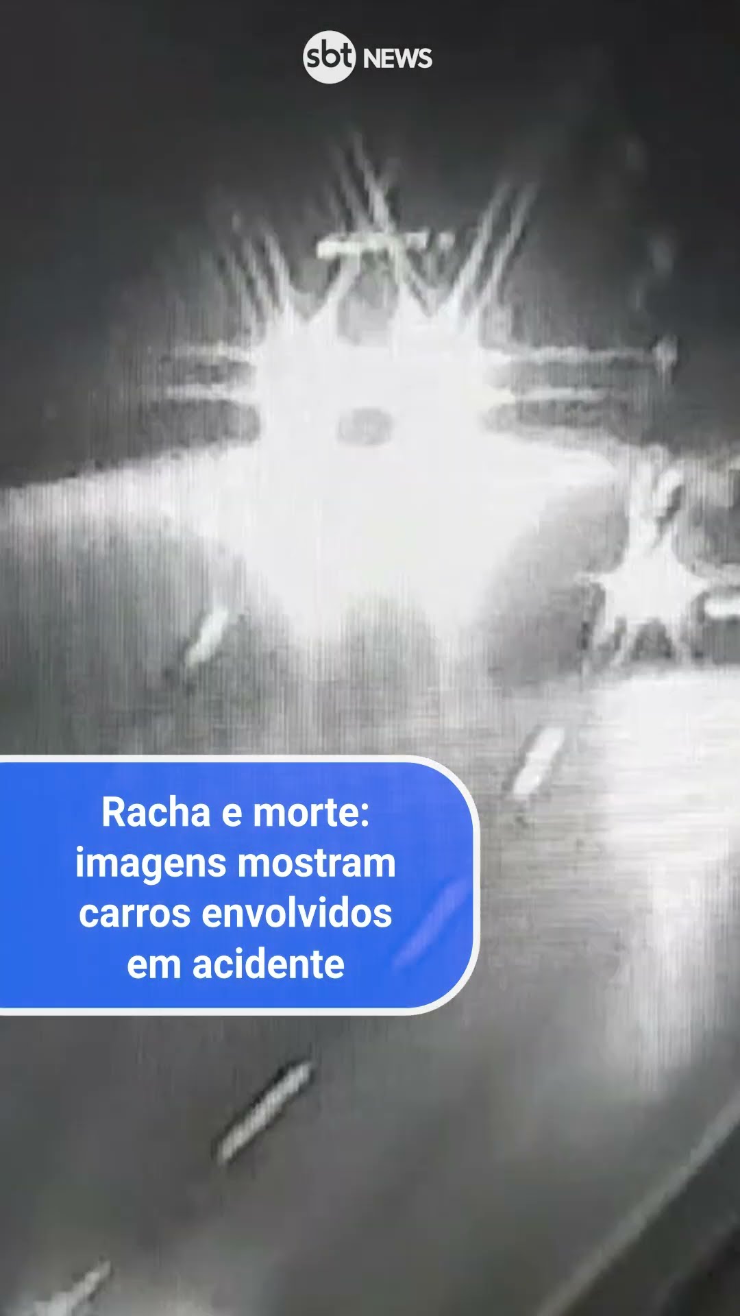 Racha e morte: imagens mostram carros envolvidos em acidente em rodovia