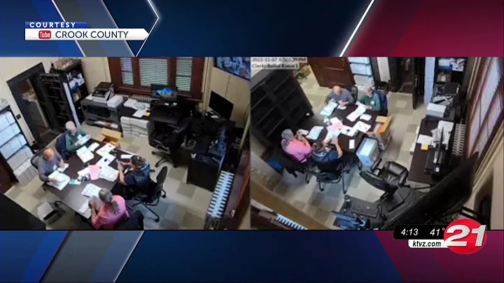 Crook County livestreams ballot processing
