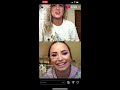 Demi Lovato & Tori Kelly - Instagram Live Singing - May 5th 2020