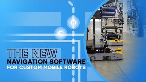 ez-Way®, navigation software for custom mobile robots