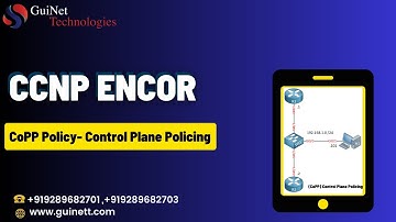CCNP ENCOR-- CoPP Policy  Control Plane Policing