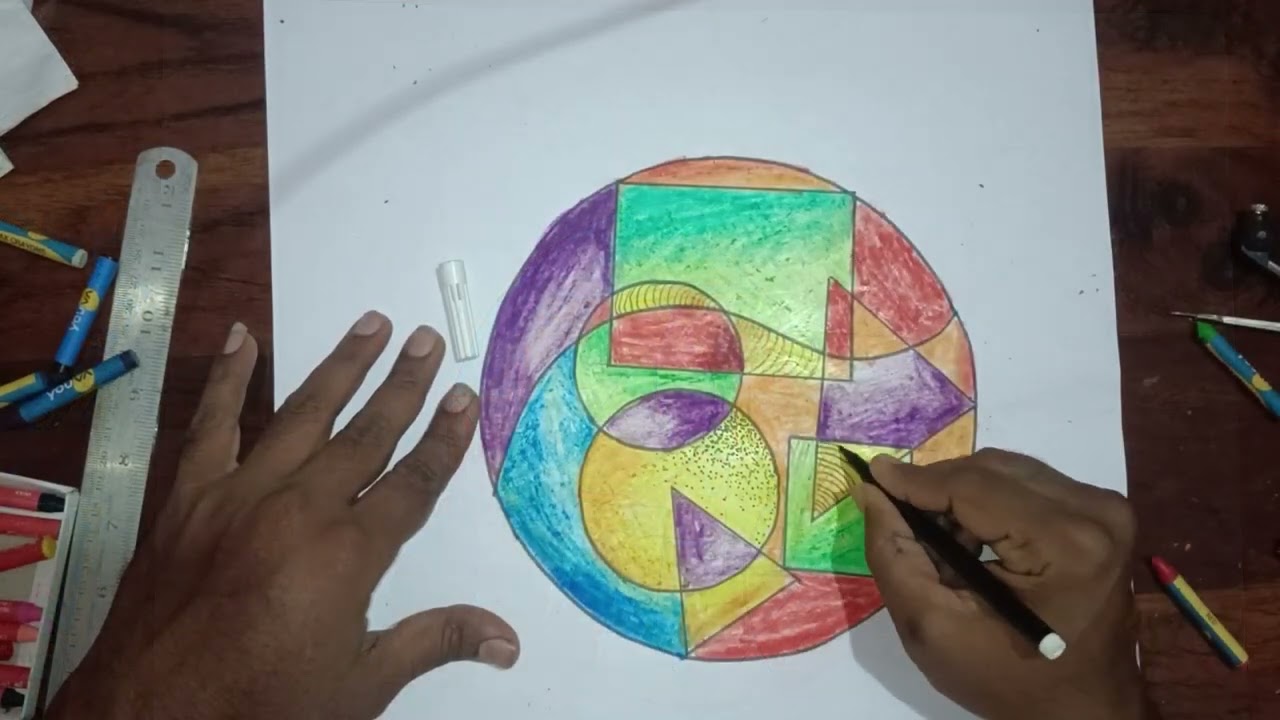 Circle design for step by step Elementary 2025 