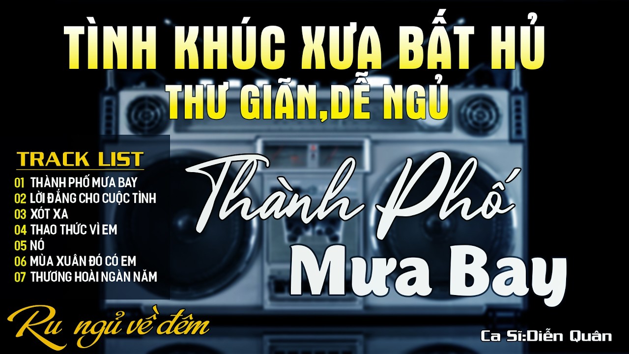 Thành Phố Mưa Bay ➤ Nhạc Tình Ca BOLERO Tuyển Chọn MỚI NHẤT 2026 - Nhạc Tình Ca Hải Ngoại