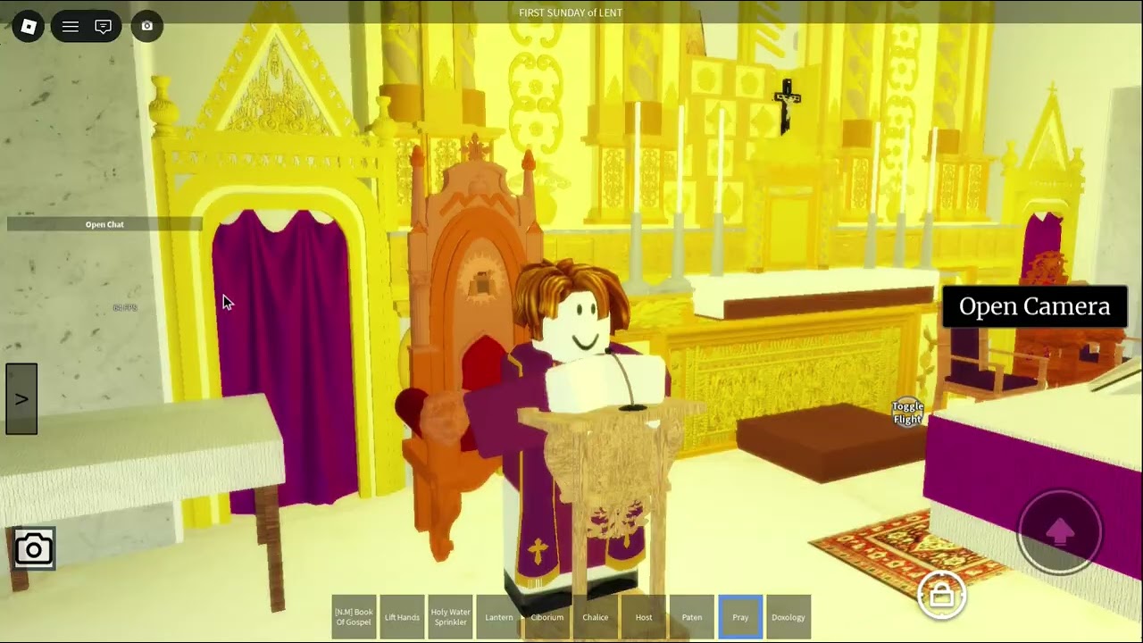 9:30AM Archdiocese of Robloxia Sunday Live Tagalog Mass Today 2/22/26 (Simulated Mass in Roblox)
