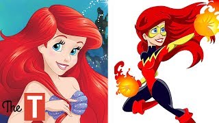 10 Disney Princesses Reimagined As Superheroes