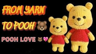 FREE PATTERN Handmade Winnie the Pooh 🍯🧸 | Crochet Art |  