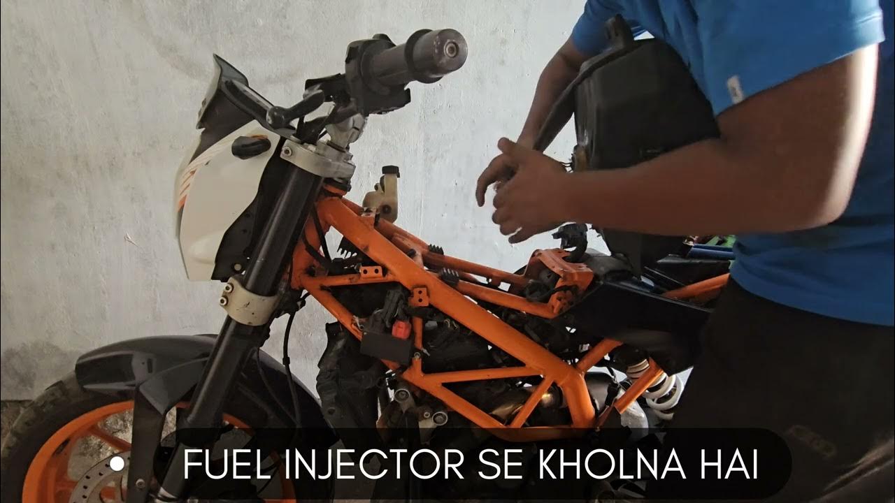 duke 200 petrol tank lock