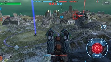 War Robots test server NEW map Rome and NEW weapon Chimera