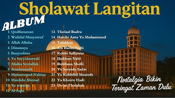 Album Sholawat Lawas Langitan Jaman Dulu || Nostalgia SHOLAWAT LANGITAN || MERDU