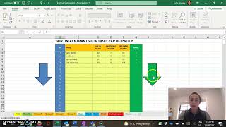 How to use the Young Judges Scoresheet Update