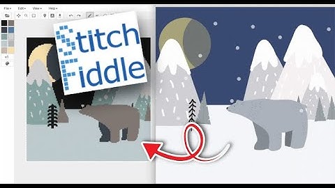 FROM PICTURE TO GRAPH USING STITCHFIDDLE FOR FREE |CREATE TAPESTRIES, PIXEL CROCHET COLORWORK & MORE