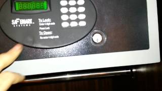 (085) Safemark hotel safe -- not bad - FoxtraMedia
