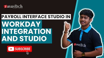 Payroll Interface Studio in Workday Integration and Studio 1