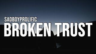 Watch Sadboyprolific Broken Trust feat Monty Datta  Mishaal video