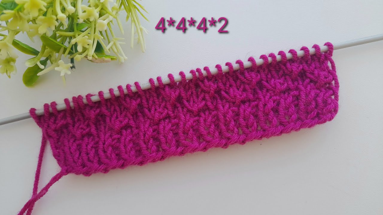 💫 Das Strickmuster, das schwierig aussieht, aber lächerlich einfach ist