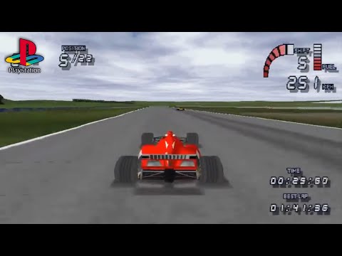 Formula 1 98 (PS1 Gameplay)