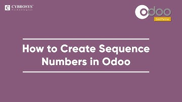 How To Create Sequence Numbers in Odoo | How To Set Sequence Number in Odoo - NEW