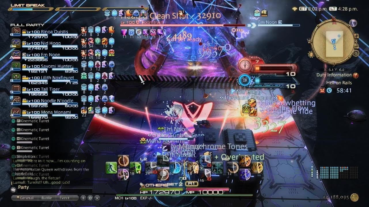 Hell on Wheels trial the doom train FINAL FANTASY XIV Online