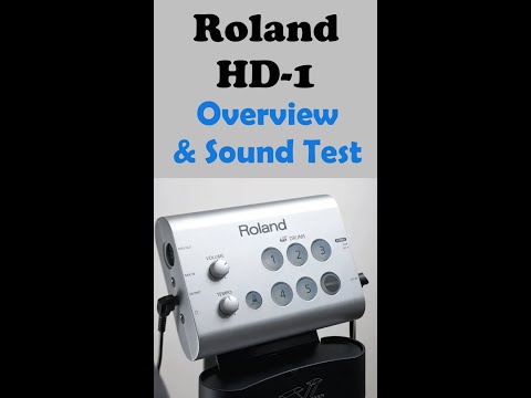 Roland HD-1 Overview & Drum Kits Demo (on TD15 kit) - YouTube