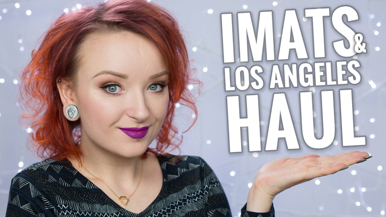Haul z IMATS i Los Angeles ♡ Red Lipstick Monster ♡