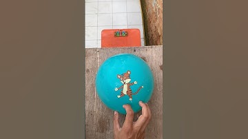 Experiment: Do water balloons explode if dropped from a height?