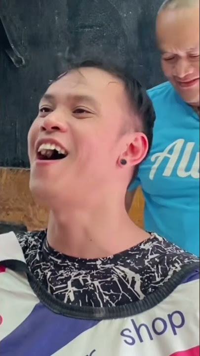 KENCENG BANGET BUNYINYA ‼️ PIJAT KRETEK KEPALA DI PIJAT PANGKAS RAMBUT #shorts #videopijat #kretek