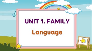 Language - Tiếng Anh lớp 1 (Smart Start) - Unit 1 - OLM.VN