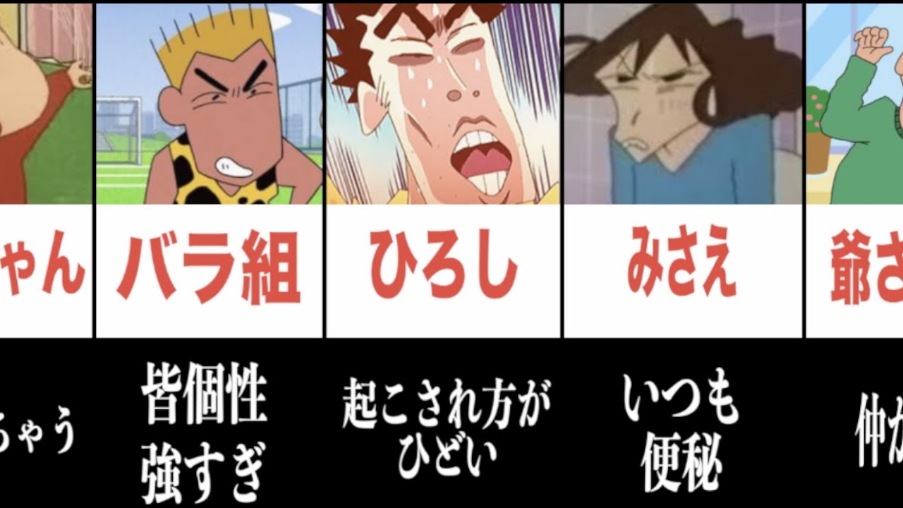 クレヨンしんちゃんあるある超高速２０連発 ツッコミどころ満載 アニメ 漫画 国民的アニメ 衝撃 Youtube