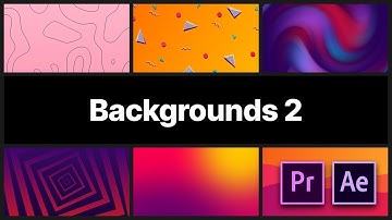 Backgrounds 2 for After Effects and Premiere Pro