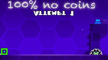 Beating Blast Processing in Geometry Dash 100% no coins.