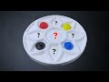 Making 5 Colors With Only 4 Primary Colors - Red, Yellow, Blue, Black | Color Mixing || Art Tenka