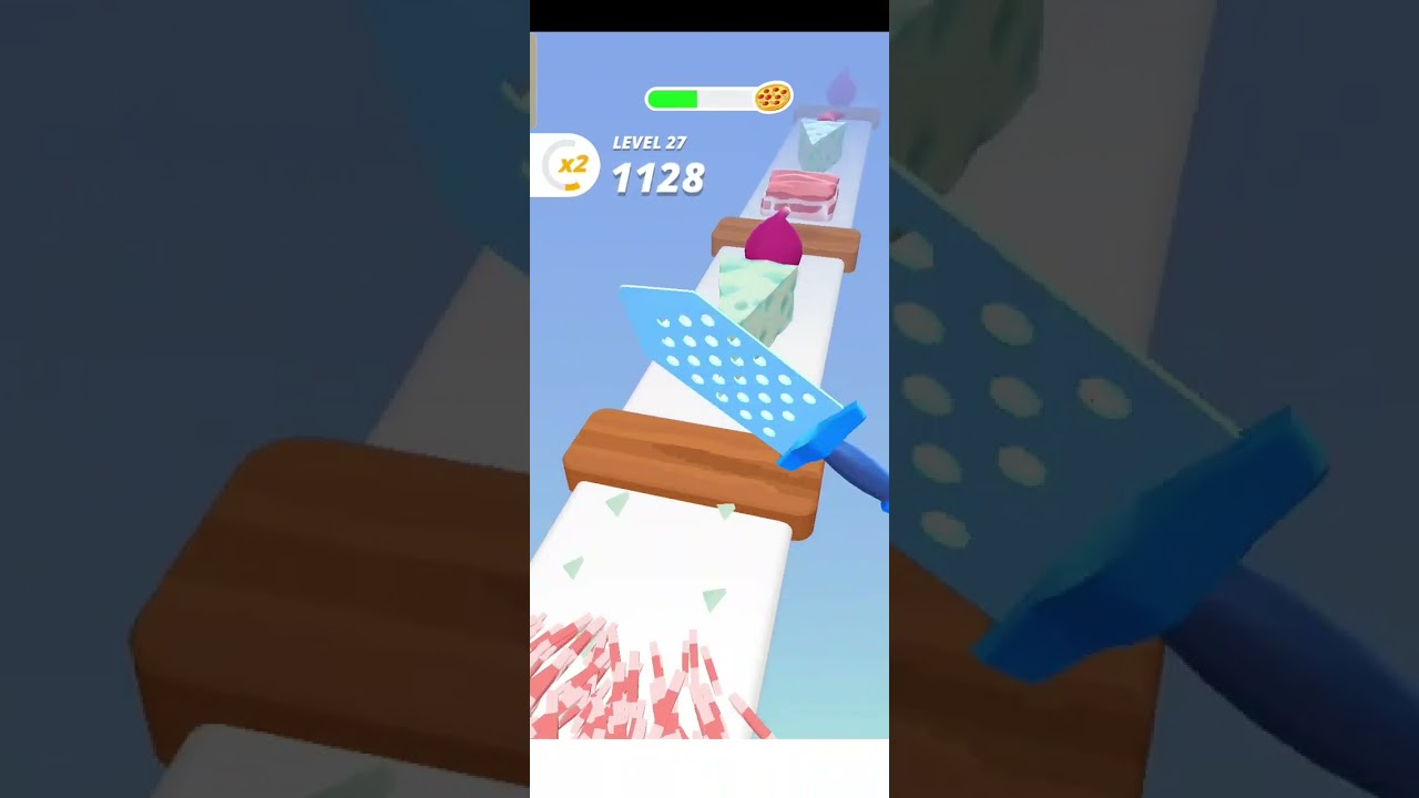 “Watch This Slicing Master! 😳 Perfect Slices Gameplay”